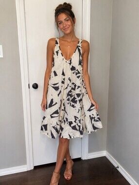 Roxy Shadow Play Dress Size Large